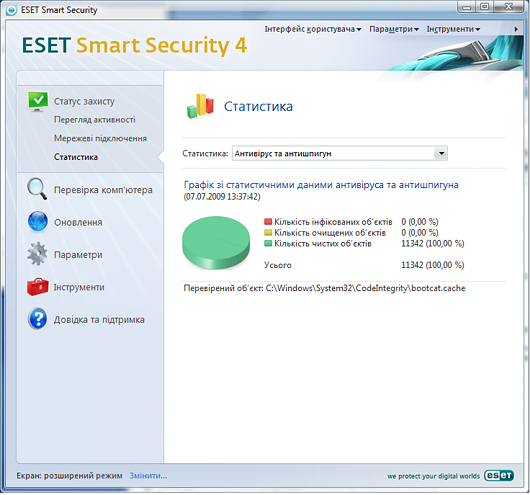 Антивирусные решения ESET локализованы на украинский язык