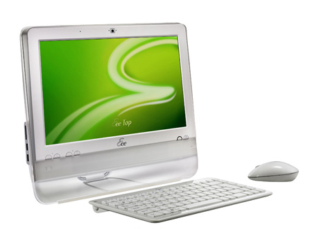 ASUS представляет планшетный Eee PC и "ПК в клавиатуре" на CES 2009