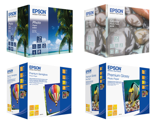 Фотобумага Epson в экономичных упаковках обойдется на 50% дешевле