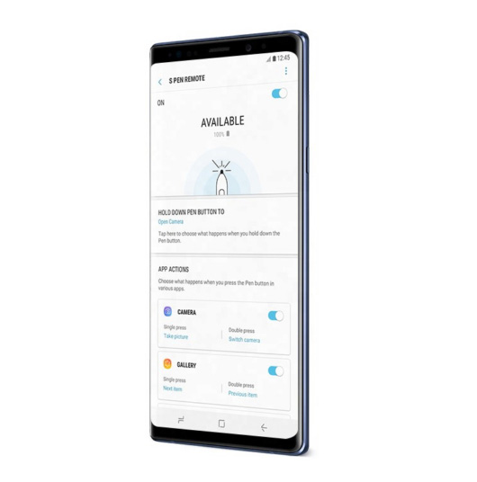 Samsung представила Galaxy Note9
