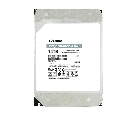 Toshiba выпустила жесткие диски для NAS и рабочих станций емкостью до 14 ТБ
