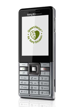 Sony Ericsson анонсирует телефоны в рамках концепции GreenHeart