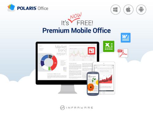 Infraware выпускает бесплатный «облачный» POLARIS Office