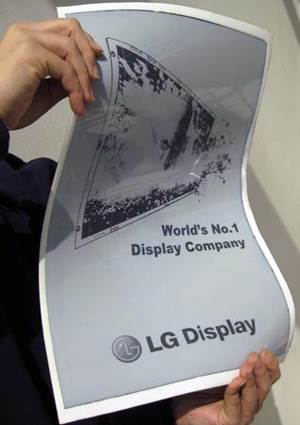 LG Display – от электронных книг к гибким электронным газетам