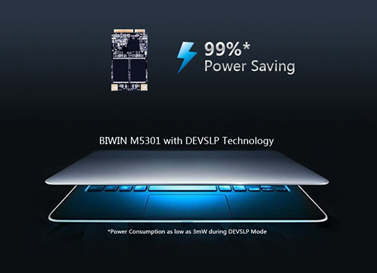 С помощью DEVSLP энергопотребление SSD можно снизить на 99%  С помощью DEVSLP энергопотребление SSD можно снизить на 99%