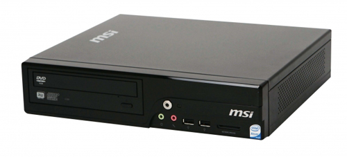 MSI выпускает настольную мультимедиасистему с двухъядерным процессором Atom