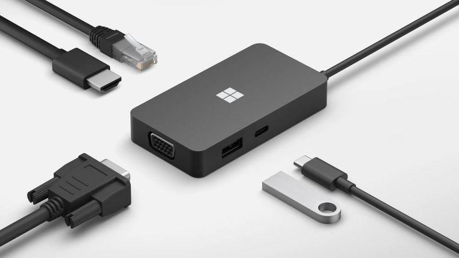 Microsoft выпустиала USB-C-хаб с поддержкой Gigabit Ethernet и HDMI 2.0