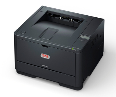 OKI обновила серию монохромных принтеров B400 с автоматической двусторонней печатью
