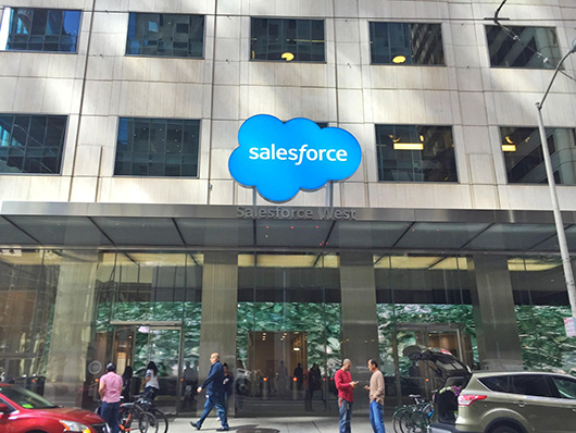Доходы Salesforce.com оказались выше ожиданий рынка