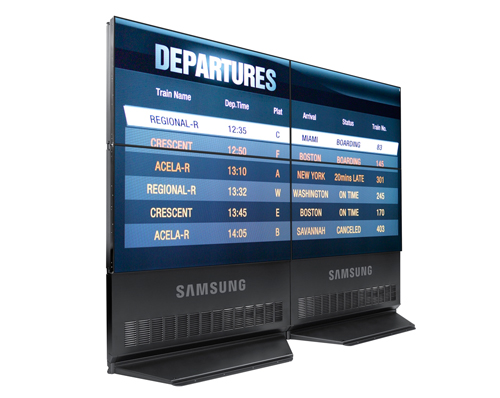 Samsung выпускает крупноформатные дисплеи для создания видеостен