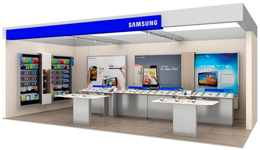 Samsung откроет в Украине более двухсот фирменных магазинов