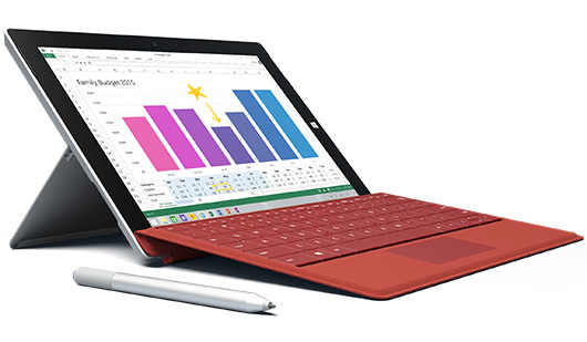 Surface 3 получил 10,8-дюймовый экран, процессор Atom и Windows 8.1 Surface 3 получил 10,8-дюймовый экран, процессор Atom и Windows 8.1