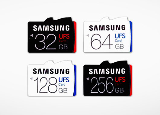 Карты памяти UFS 1.0 от Samsung поддерживают скорость чтения до 530 МБ/с