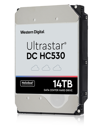 Western Digital представила жесткий диск Ultrastar DC HC530 емкостью 14 ТБ