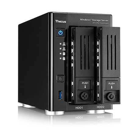 Thecus выпустила NAS W2810PRO на Windows Storage Server 2012 R2 Essentials