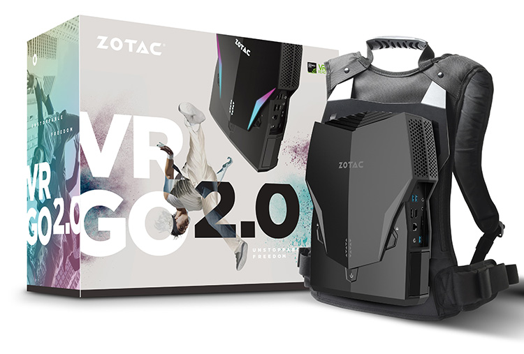 ZOTAC анонсировала новое поколение систем виртуальной реальности в рюкзаке