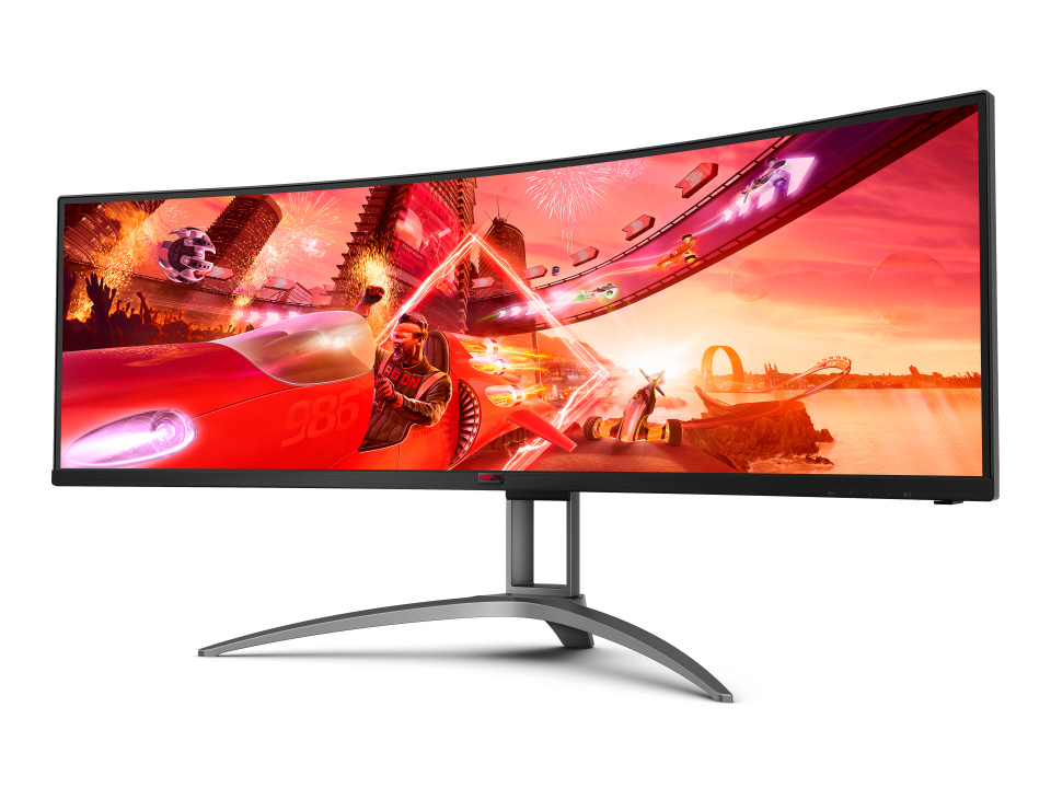 Представлены 49-дюймовые изогнутые мониторы AGON AG493UCX2 и AG493QCX