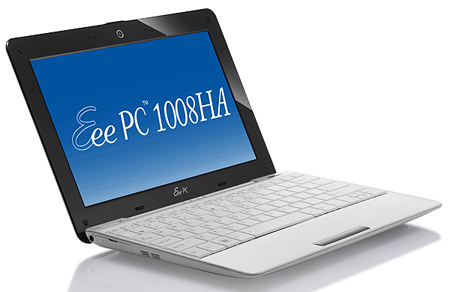 ASUS представляет имиджевый нетбук Eee PC Seashell