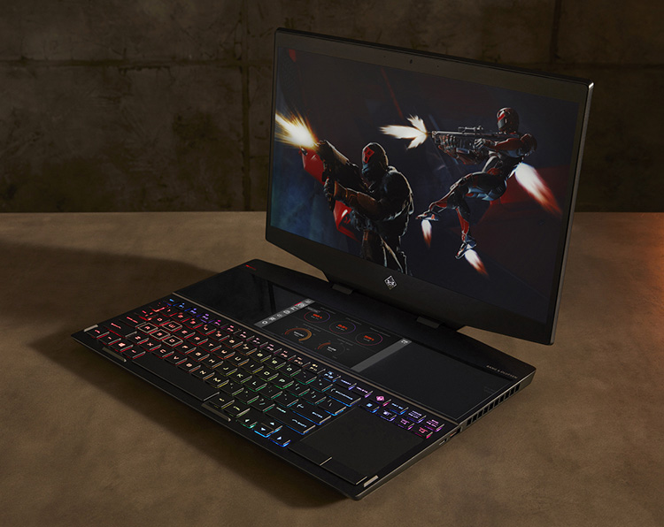 HP представила игровой ноутбук Omen X 2S с двумя дисплеями