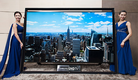 Samsung представила 110-дюймовый телевизор формата Ultra HD