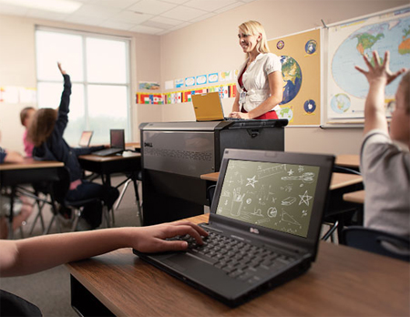 По мнению Dell для школьников должна выпускаться специальная модель нетбуков
