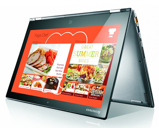 Lenovo представила конвертируемые ноутбуки Yoga 2 Pro и ThinkPad Yoga