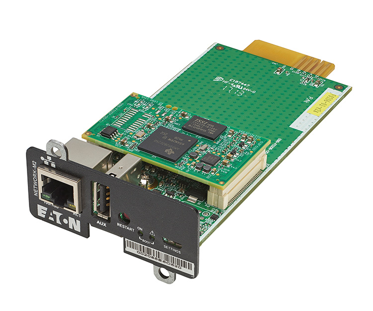 Eaton выпустила карту Gigabit Network M2 с сертификатом безопасности UL