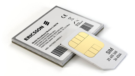 Ericsson выпустила модуль широкополосного доступа для планшетных компьютеров