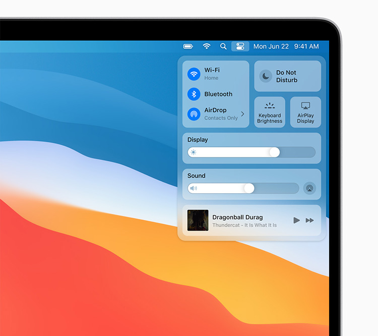Apple представила детали о новой macOS Big Sur 