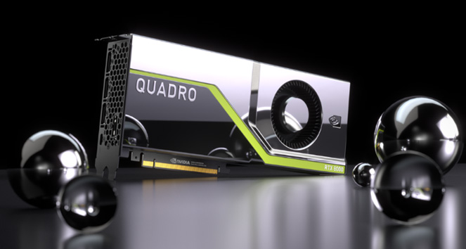 Профессиональные GPU Quadro RTX оснащены до 4608 ядер CUDA