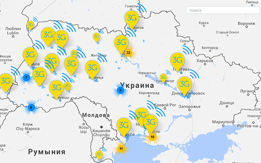 3G-интернетом «Киевстар» пользуется более 1 млн абонентов