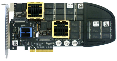 Fusion-io выпускает самый быстрый твердотельный накопитель PCI Express