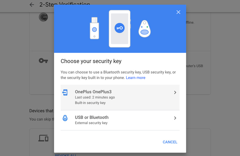 Google превратит Android-телефоны в ключи безопасности