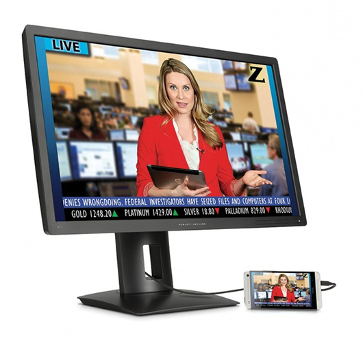 HP пополнила линейку мониторов моделями с разрешением 4K и 5K