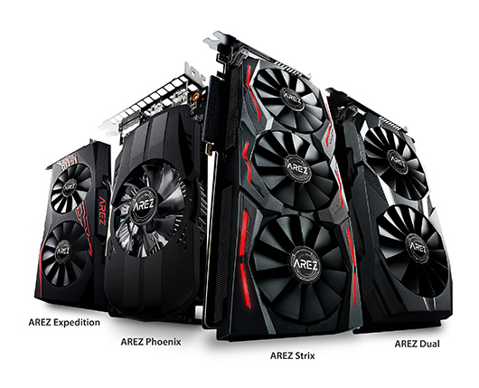 ASUS представила бренд AREZ для видеокарт на базе AMD Radeon RX