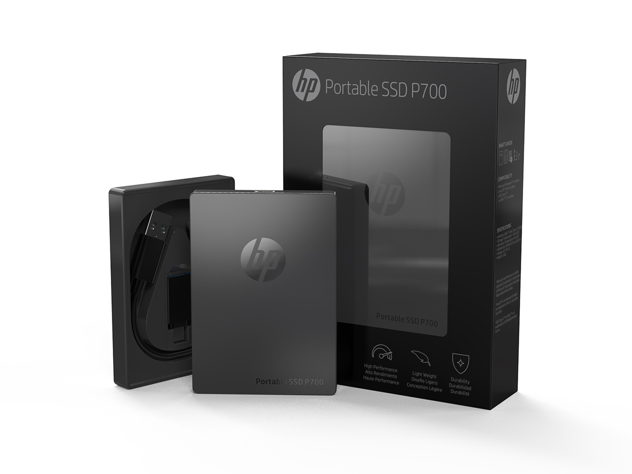 Портативные SSD BIWIN HP P700 обеспечивают скорость до 1000 МБ/с