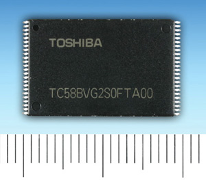 Toshiba анонсировала флэш память SLC NAND со встроенной системой ECC