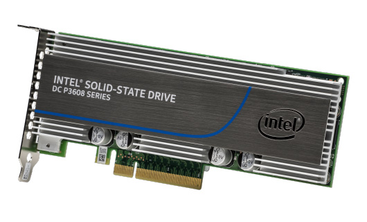 PCIe-накопители Intel DC P3608 обеспечивают скорость до 5 ГБ/с и 850 тыс. IOPS