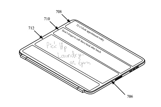 На обложке для iPad может появиться гибкий дисплей
