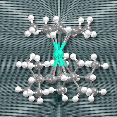 Найден первый высокотемпературный одномолекулярный магнит
