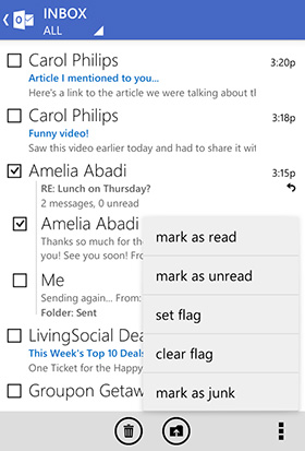 Обновленный Outlook для Android упростит групповую работу
