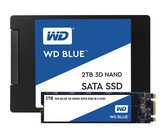 Western Digital представила первые клиентские SSD на базе 64-слойной 3D NAND