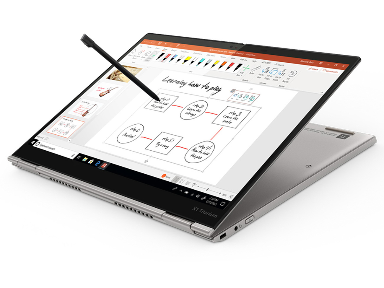 Самый тонкий ноутбук ThinkPad X1 Titanium YOGA от Lenovo стоит от 100577 грн