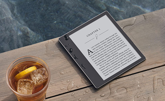 Amazon выпустила первый водонепроницаемый Kindle