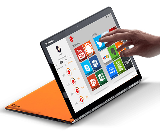 Lenovo представила новые планшеты и ультрабук в линейке Yoga