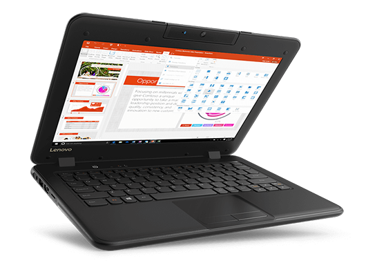 Ноутбук для образования Lenovo 100E при цене в 190 долл. оснащен Windows 10 Pro