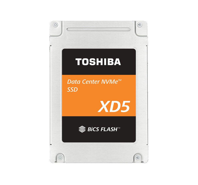 Toshiba представила SSD с интерфейсом NVMe для ЦОД