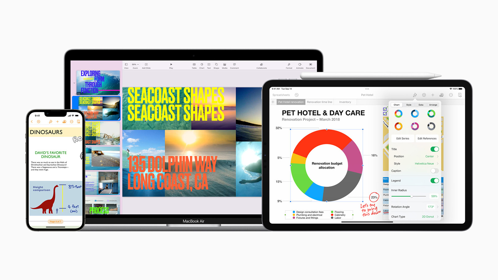Apple добавила новые возможности в пакет офисных приложений iWork