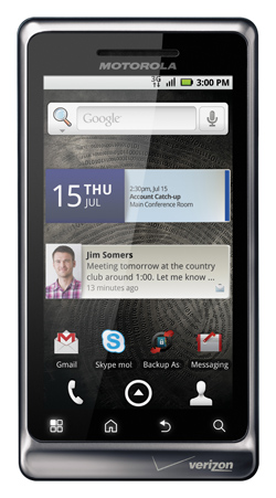Motorola представила смартфон Droid 2