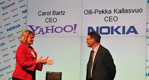 Nokia и Yahoo! будут совместно развивать свои основные сервисы